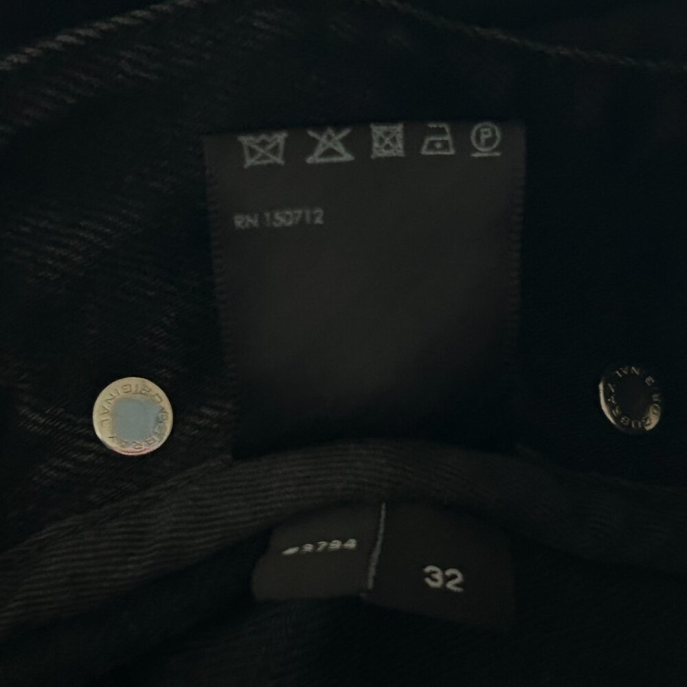 Amiri Black Star Patch Chemist Carpenter Pants View 5